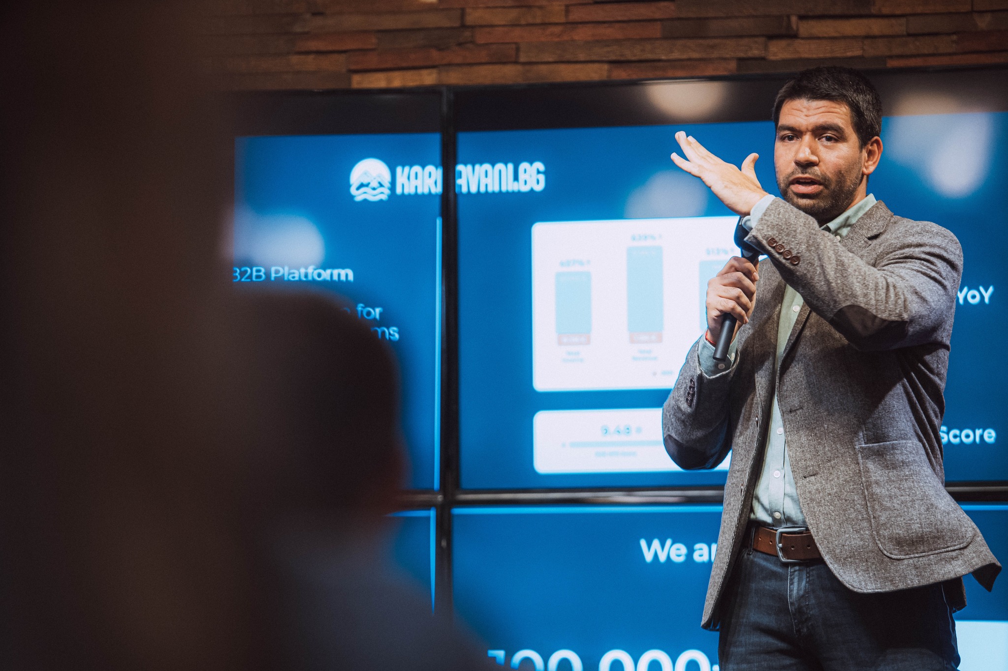 Николай Неков на сцена